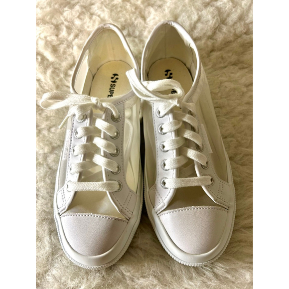 Superga Shoes - Supers Matte Clear Sneakers Women Size 6.5